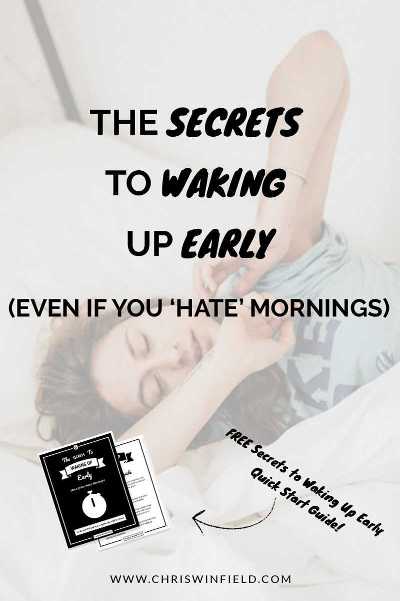 7 Easy Ways to Get Motivated for Early Mornings
