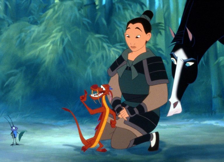 Who Inspires Mulan's Courage to Enlist in the Army?